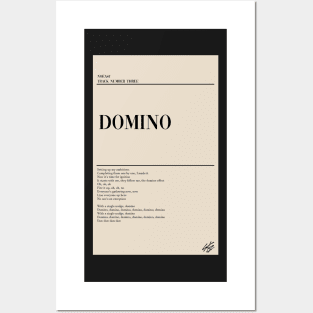 NOEASY- Domino Poster Posters and Art